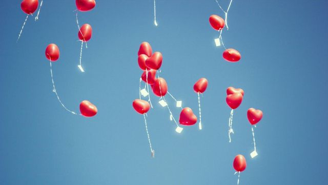 Luftballonsteigen für Hochzeiten
