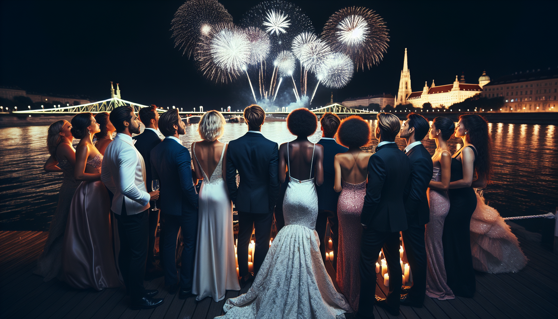 Spektakuläres Feuerwerk zur Hochzeit buchen
